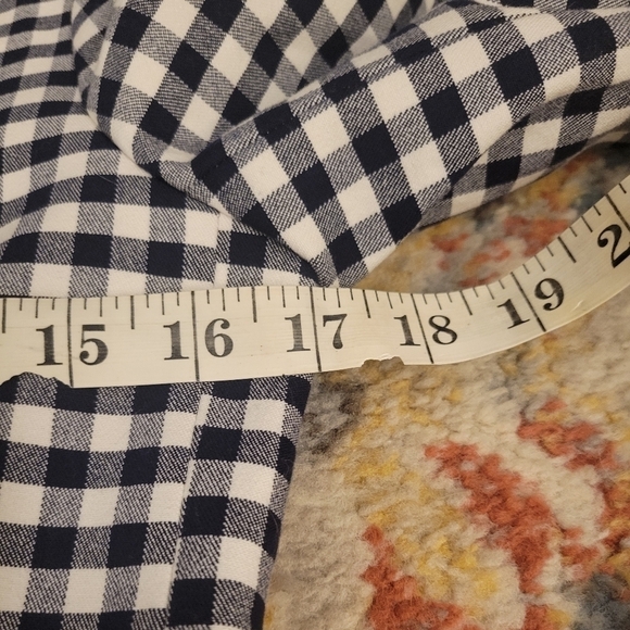 J. Crew Gingham Parke Blazer Jacket Navy Blue White Check Women's Size 0 L1908 - Picture 11 of 13
